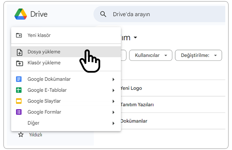 Google Drive Dosya Yükleme Nasıl Yapılır